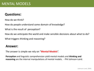 Mental models - Final Presentation | PDF