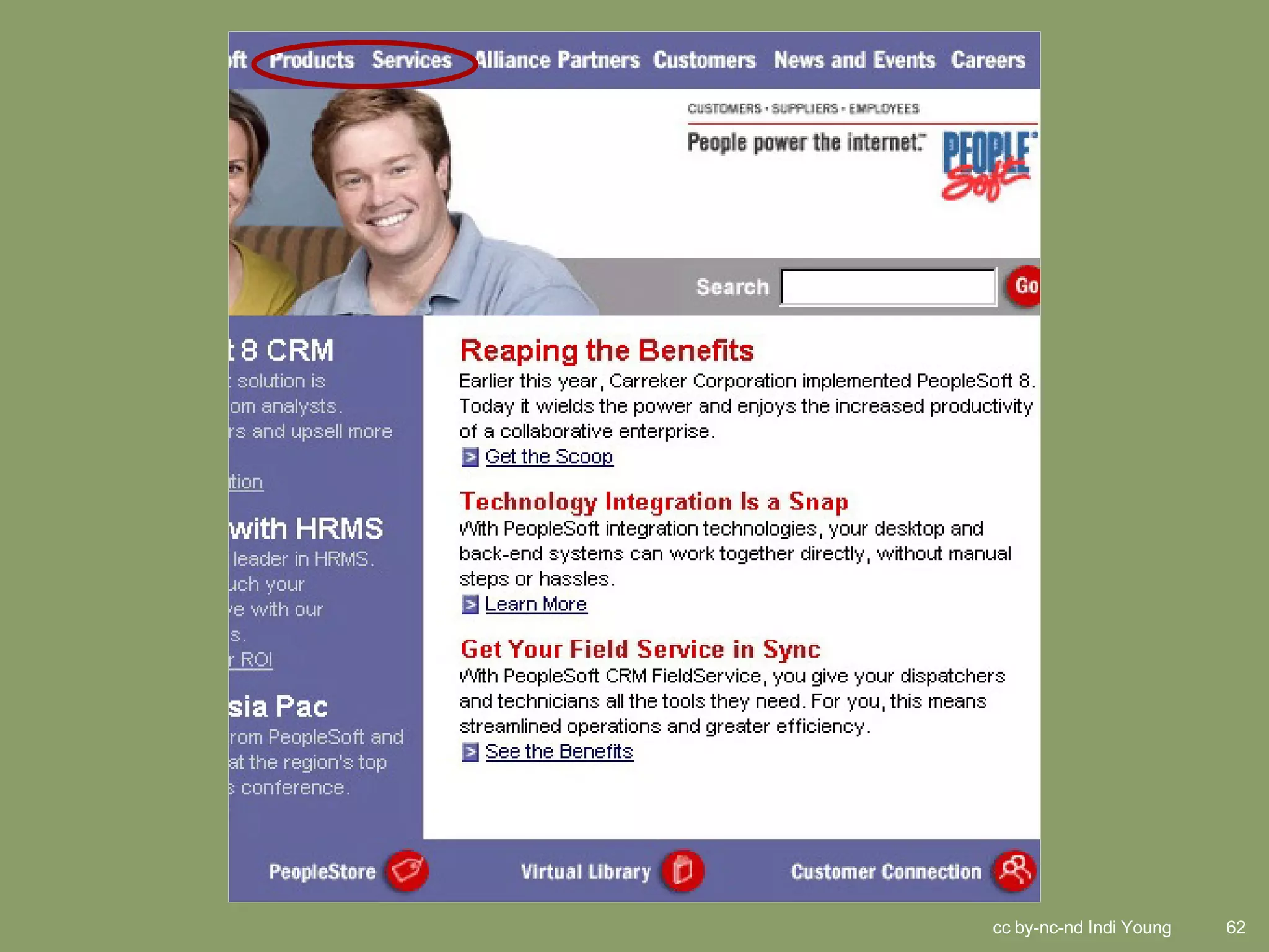 cc by-nc-nd Indi Young   62
 