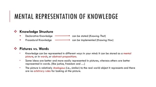 Mental representation | PDF