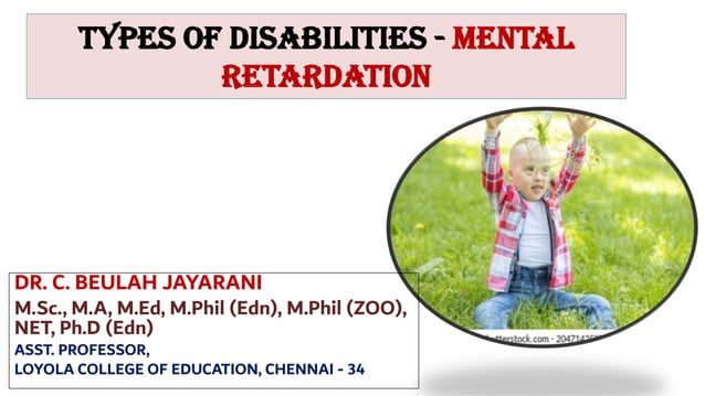 MENTAL RETARDATION pdf