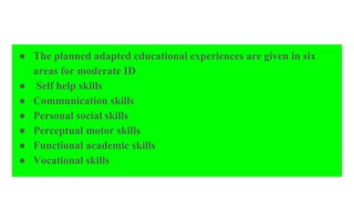 Retardado curricular adaptations for Mental retardation.pptx