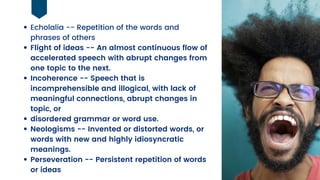 Disordered Word Mental Status and Behavior: Guide to Physical Diagnosis | PDF