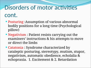 MENTAL STATUS EAMINATION[MSE] for undergraduates (Psych) | PPT