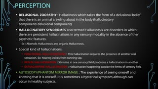 MENTAL STATUS EXAMINATION for psychiatry | PPTX