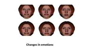 Changes in emotions
 