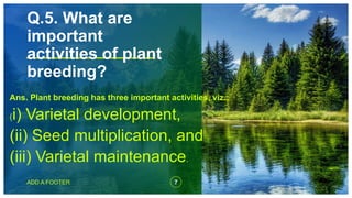 Multiplication Breeding Mentannace breeding by Dhanendra Dhanuka | PPTX