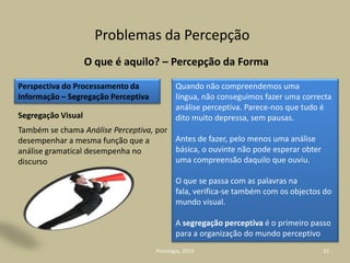 Actualmente, as ciências da cognição abrangem numerosos campos de investigação e campos de análise.