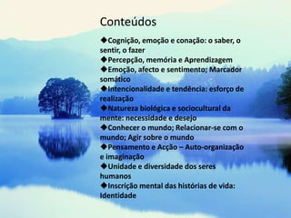 Compreender as Capacidades Mentais do Ser HumanoPsicologia – 12º Ano
