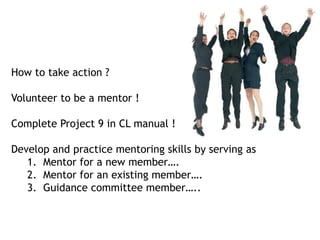 Mentoring has several benefits:  It helps reduce turnover….