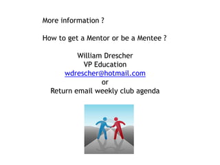   It helps develop talent….