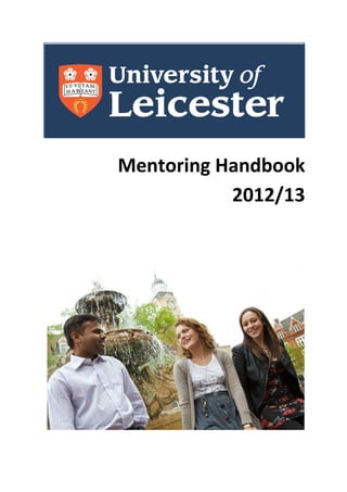 Mentoring Handbook
           2012/13
 