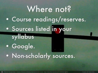 Photo by Thomas Hawk - Creative Commons Attribution-NonCommercial License https://www.flickr.com/photos/51035555243@N01 Created with Haiku Deck
 