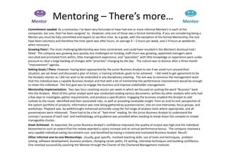 Mentoring | PDF
