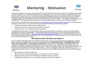 Mentoring | PDF