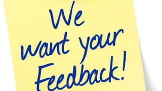 Mentoring and feedback