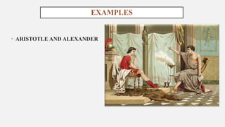 • ARISTOTLE AND ALEXANDER
 