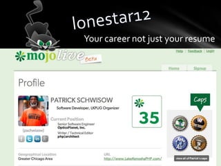 Your career not just your resume
 