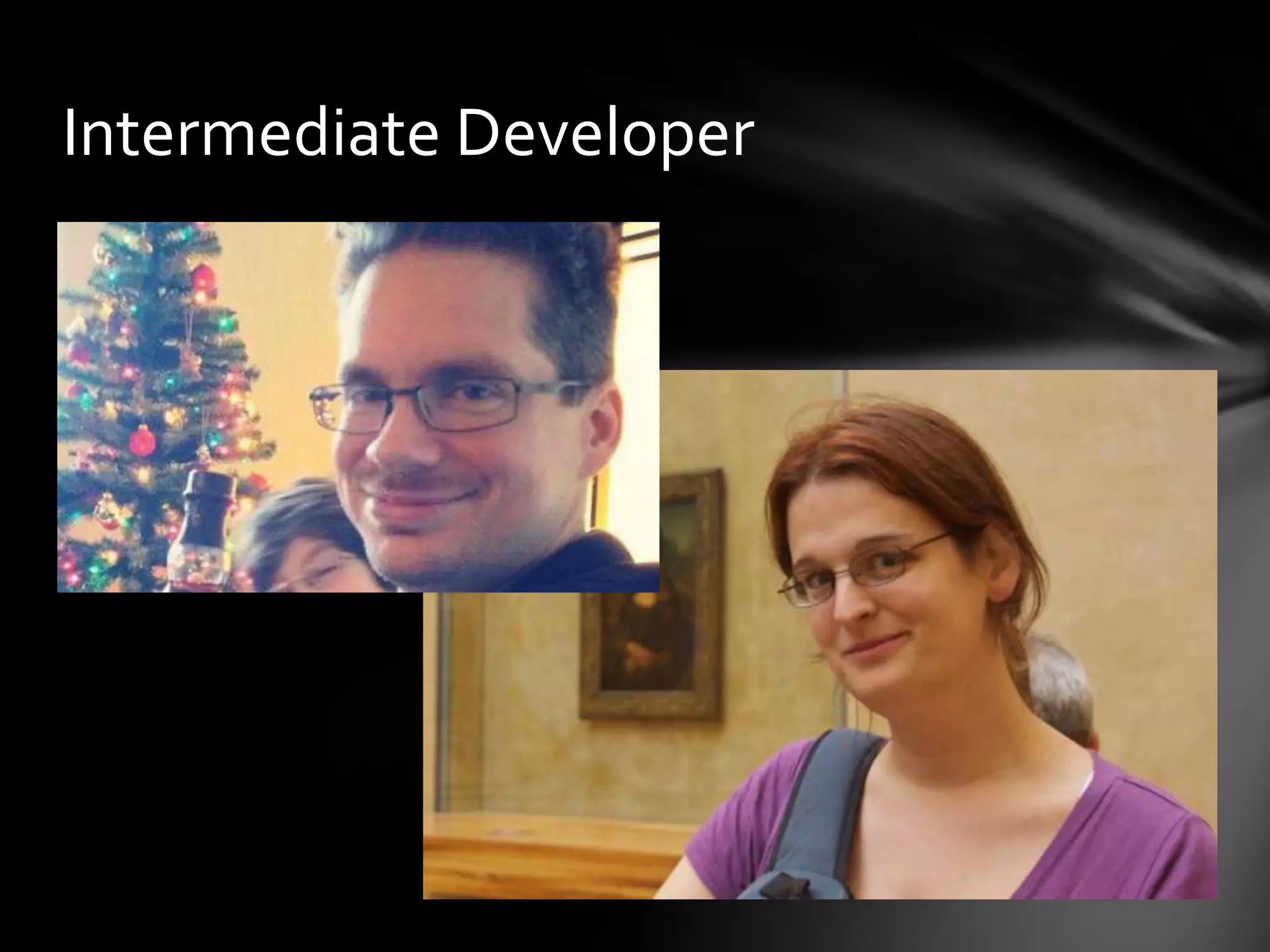 Intermediate Developer
 