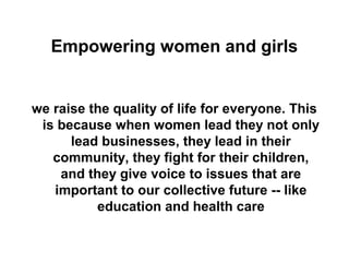 Mentoring - empowering women for the future | PPT