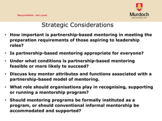 Mentoring & Leadership Development Seminar | PDF