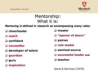 Mentoring & Leadership Development Seminar | PDF | Adult Education ...