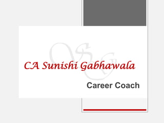CA Sunishi Gabhawala
Career Coach
 