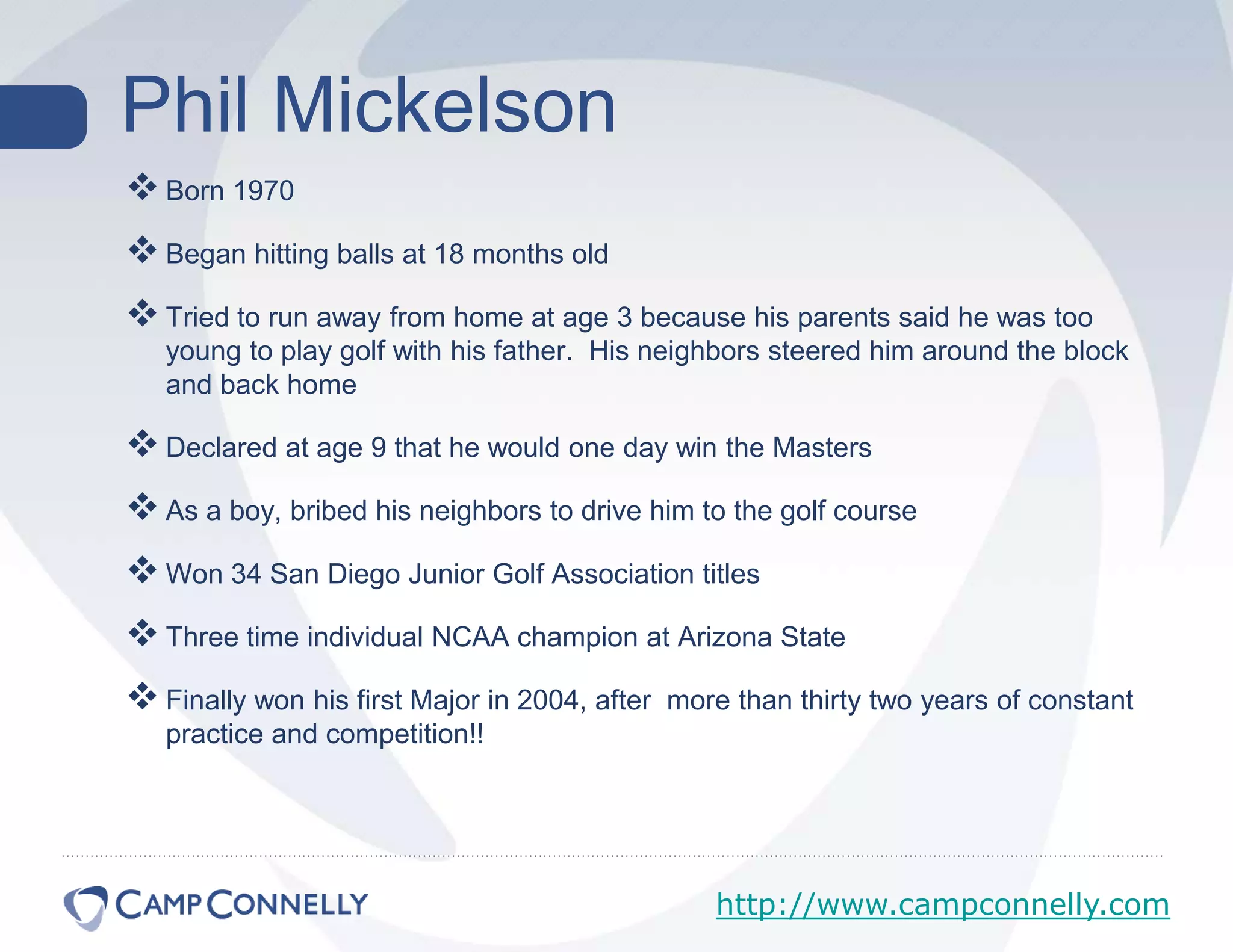 You must master and stick to the basics