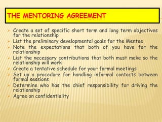 SS 30 Mentoring Program | PPT