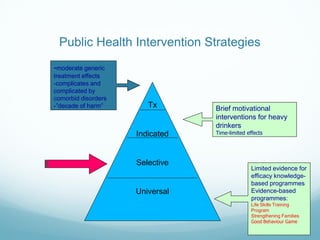 Dr. Patricia Conrod - PreVenture [March 7 ADEPIS seminar] | PDF