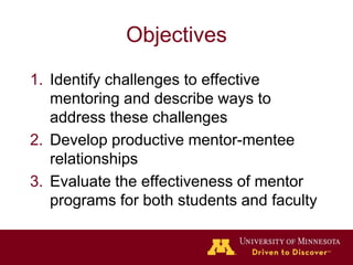 Mentor presentation | PPTX