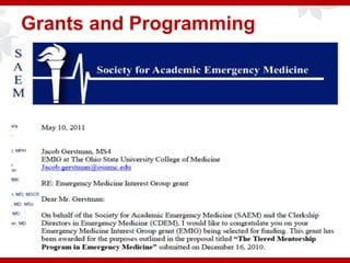 Grants and Programming
 