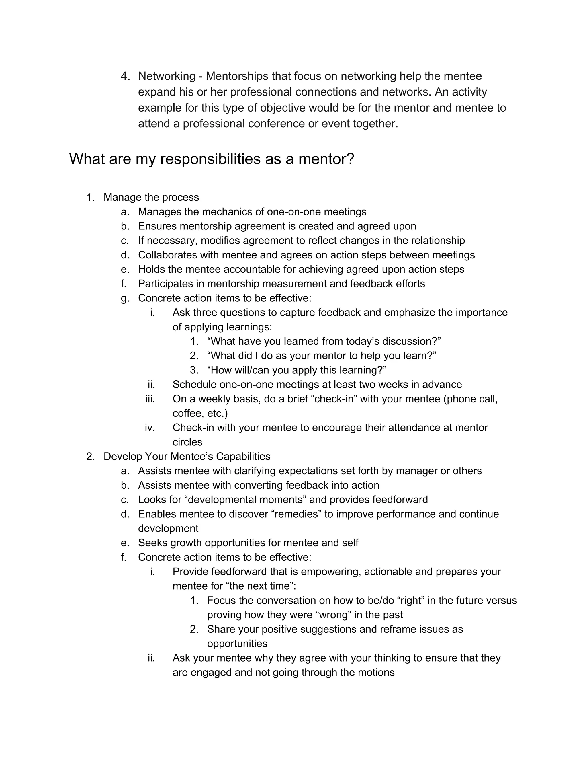 Mentor training guide | PDF