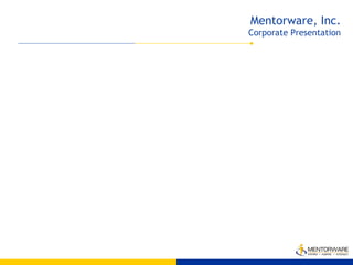 Mentorware, Inc. Corporate Presentation 