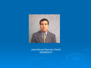 José Manuel Reynoso Chach IDE9620214 