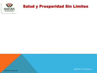 Salud y Prosperidad Sin Limites




                                                     29/05/2012 10:42:49 a.m.
Hirayda Yohana López Matul
 