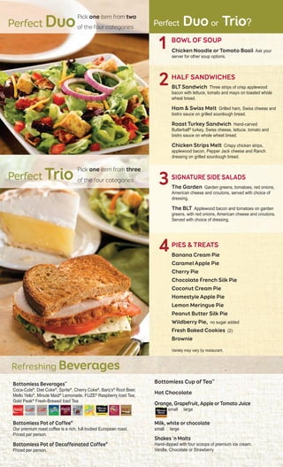Menu | PDF