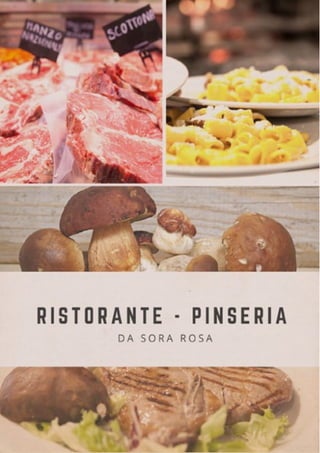 Ristorante Sora Rosa - Rocca Priora - MENU' | PDF