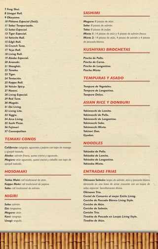 Living Sushi Bar & Asian Cuisine pagina2