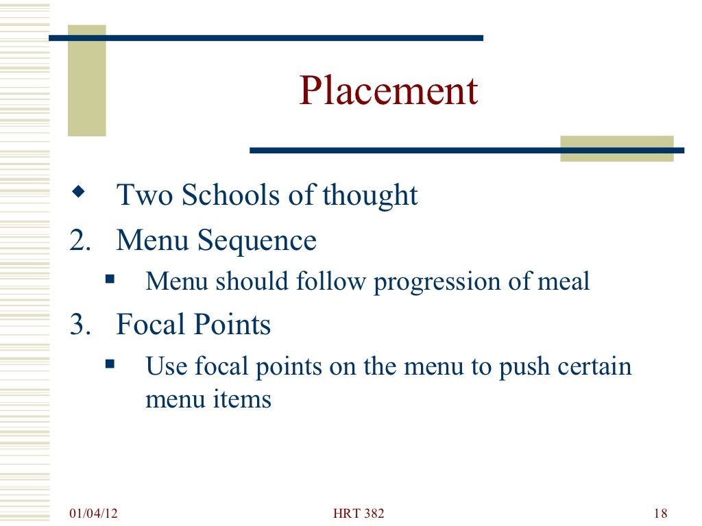 Menu analysis engineering382