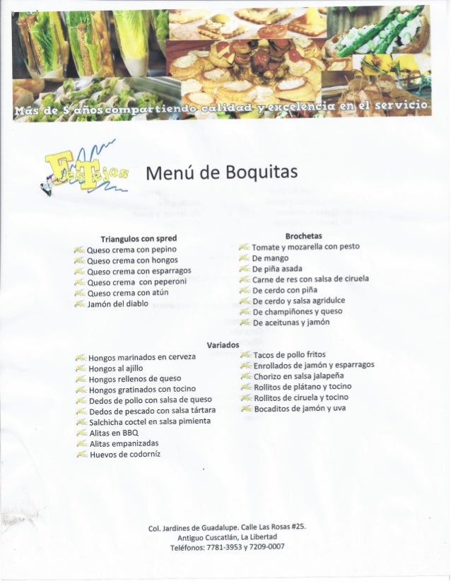 Menu Cafe En Burgos Menu Cafe En Burgos