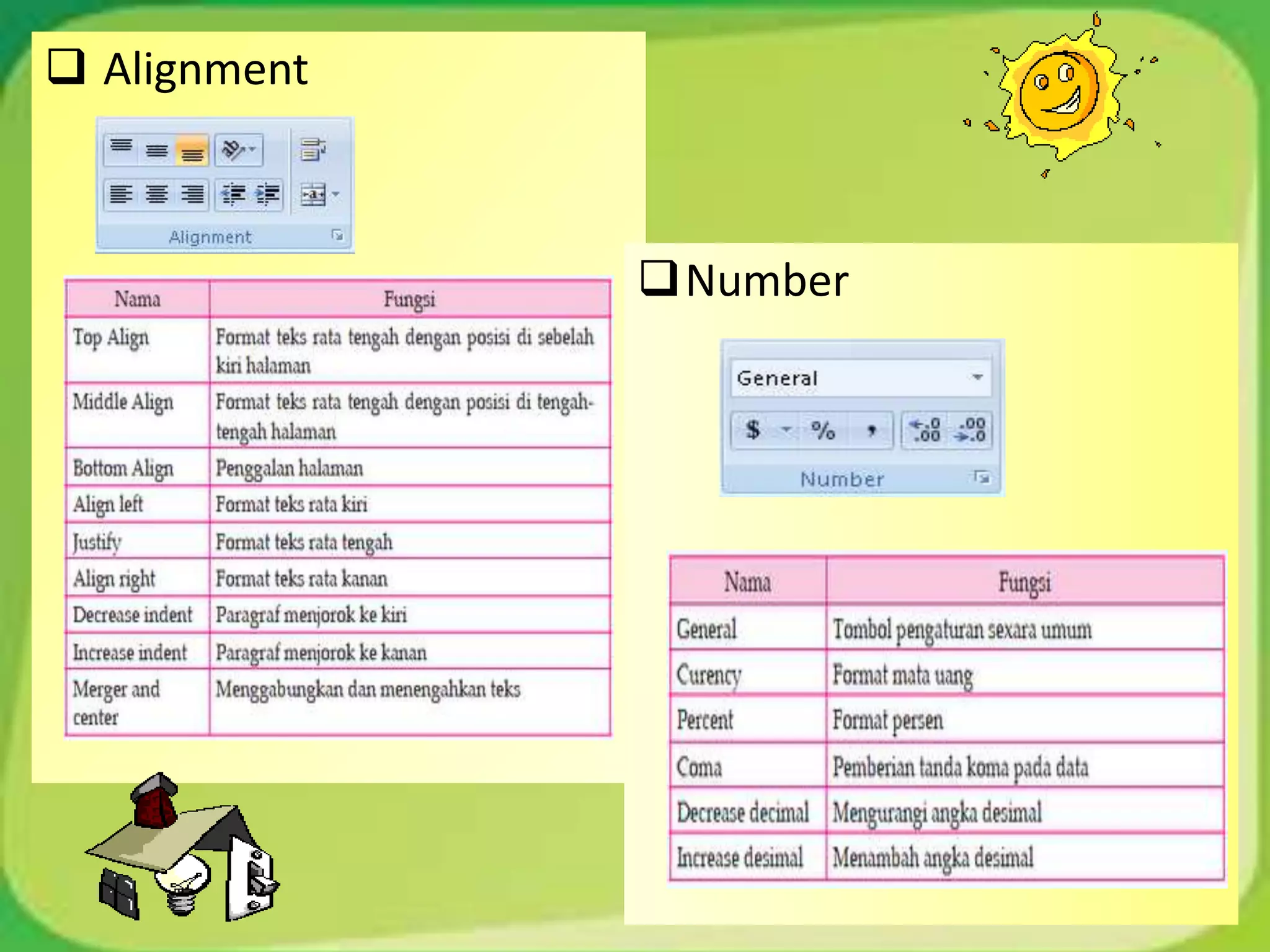  Alignment
Number
 