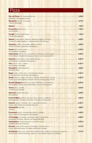 Esp Menu Menu esp aleman-2020 | PDF