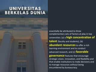 Mahasiswa Indonesia belajar di kampus berstandar UK