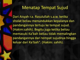 TartilMemperindahbacaan Quran dantartildapatmengantarkankepadakekhusyu'an. Allah berfirman:يَـٰٓأَيُّہَا ٱلۡمُزَّمِّلُ  قُمِ ٱلَّيۡلَ إِلَّا قَلِيلاً۬   نِّصۡفَهُ ۥۤ أَوِ ٱنقُصۡ مِنۡهُ قَلِيلاً ﻿أَوۡ زِدۡ عَلَيۡهِ وَرَتِّلِ ٱلۡقُرۡءَانَ تَرۡتِيلاً“Haiorang yang berselimut [Muhammad], bangunlah[untuksembahyang] dimalamharikecualisedikit [daripadanya], [yaitu] seperduanyaataukurangilahdariseperduaitusedikit, ataulebihdariseperduaitu. Dan bacalah Al Qur’an itudenganperlahan-lahan”.(QS Al Muzammil 73 :1- 4)