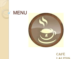 MENU Café Lalitos 