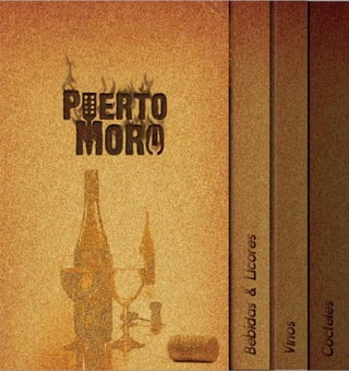 Menu de Licores Puerto Moro - @agenciavertice