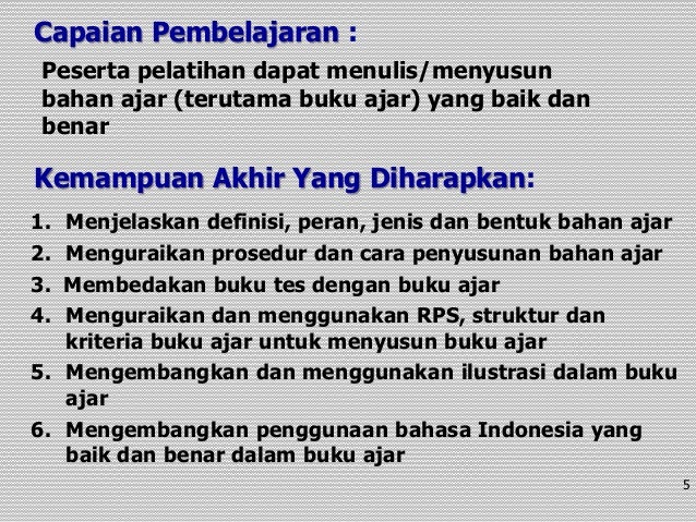 Menulis Bahan Dan Buku Ajar