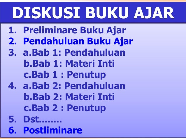 Menulis Bahan dan Buku Ajar