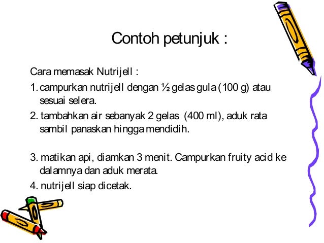 Contoh teks petunjuk kelas 4 sd