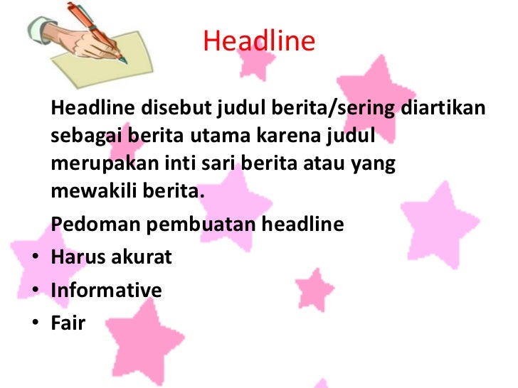 Menulis headline